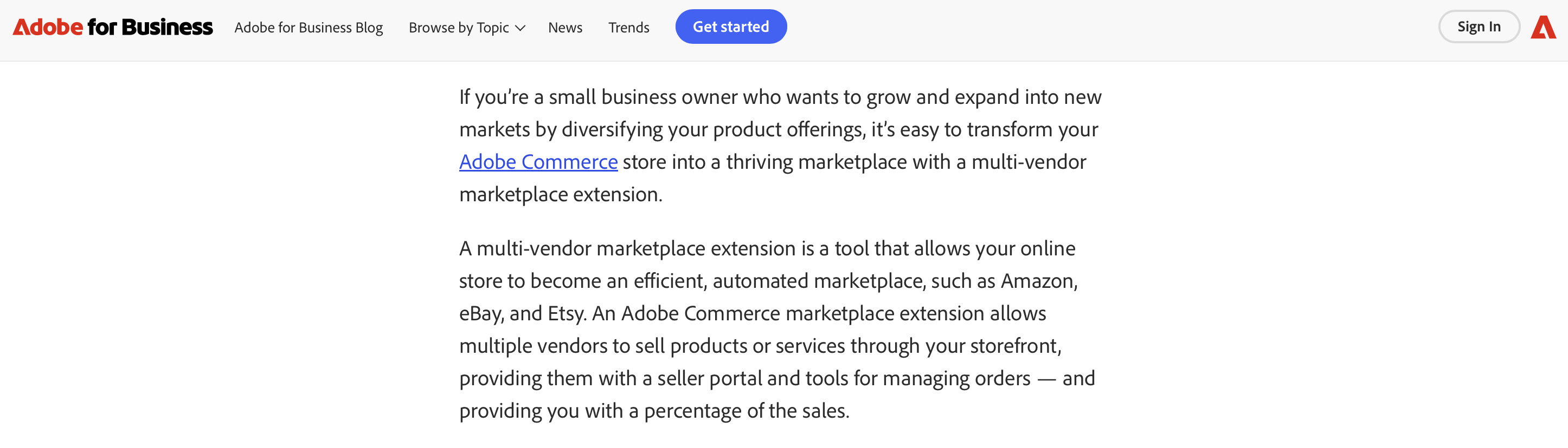 Magento marketplace extensions