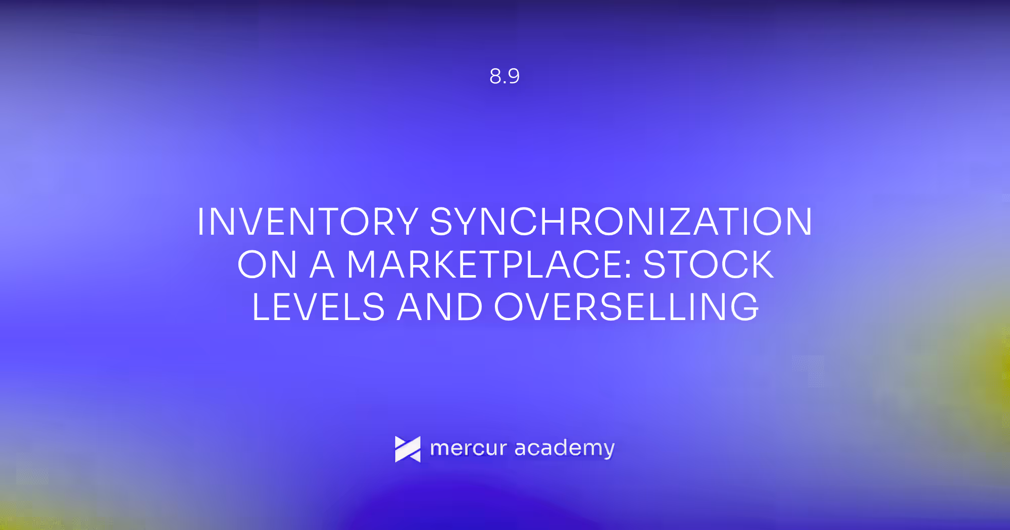 Inventory Synchronization on a Marketplace: Stock Levels and Overselling