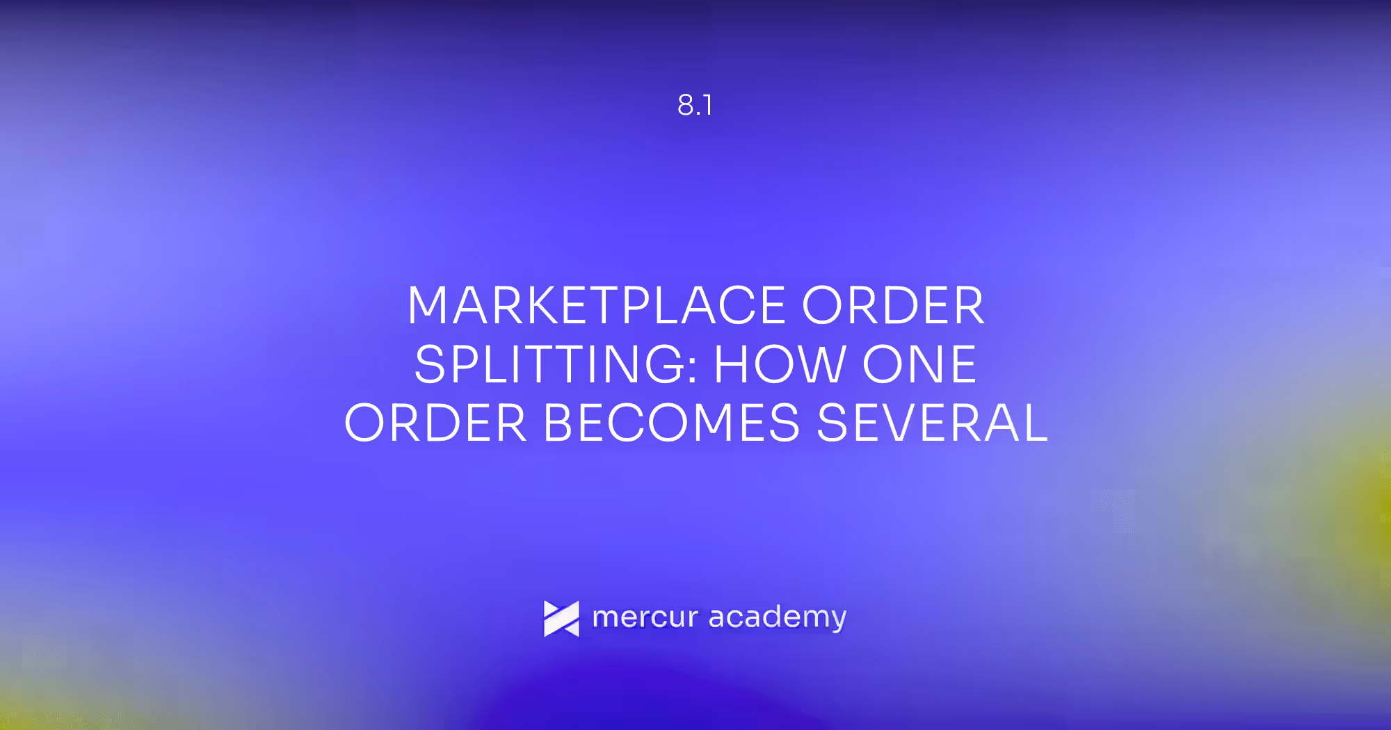 Marketplace Order Splitting: How One Order Becomes Several