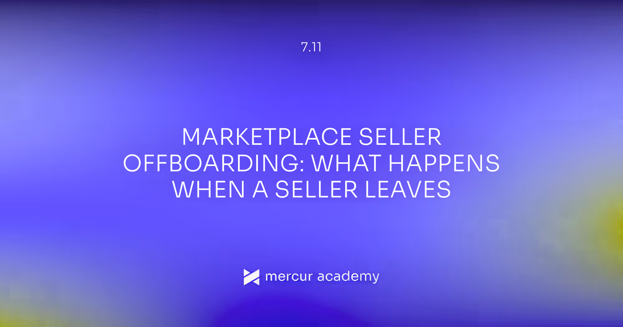 Marketplace Seller Offboarding: What Happens When a Seller Leaves